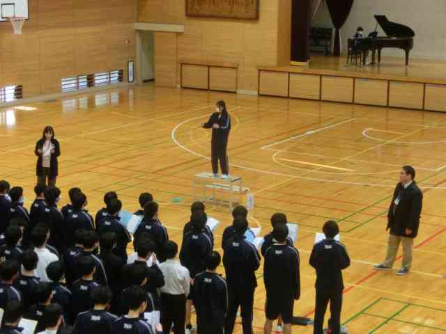 ２年合唱練習４