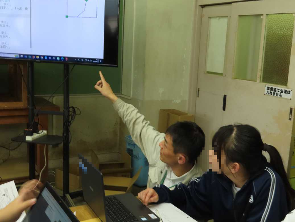 技術の授業の様子