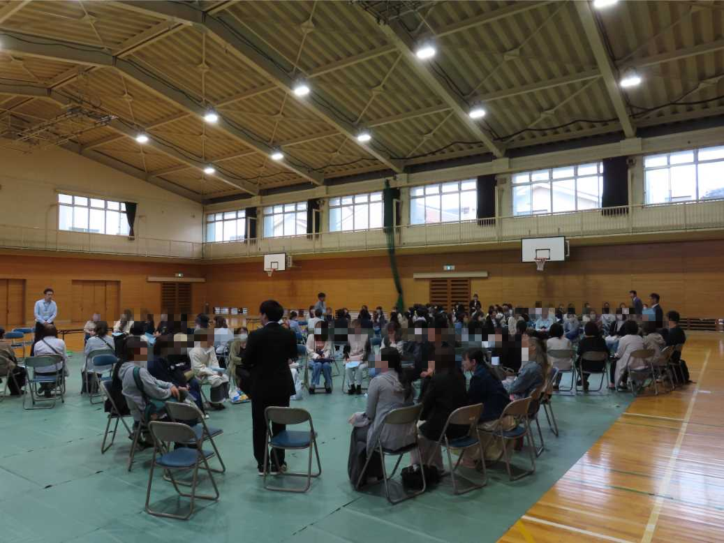 学級講談会の様子２